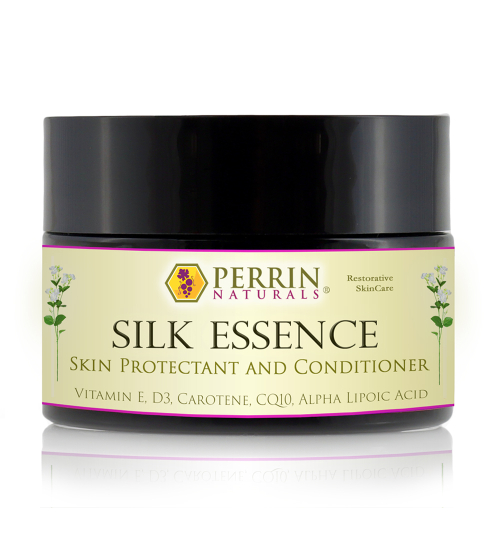 Silk Essence (Glass Container) - Glass Jar | Perrin Naturals